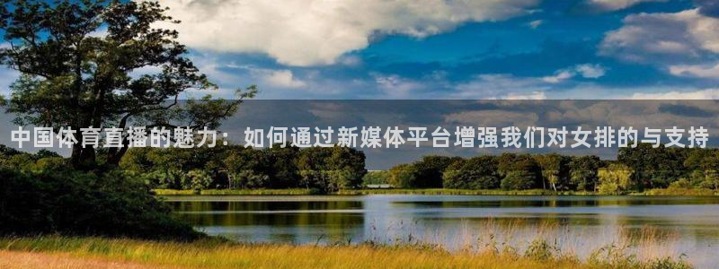 球探比分捷报批分：中国体育直播的魅力：如何通过新媒体平台增强我们对女排的与支持